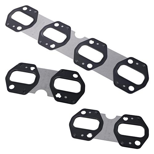 Left & Right Exhaust Manifold Set With Gaskets For Ford Mustang 99-04 3.8L 3.9L V6