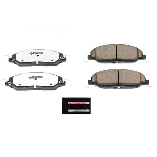 2005-2014 Mustang PowerStop Z26 Pad Kit - Front - 2 Piston Calipers GT/V6