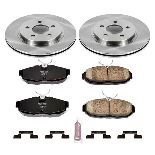 2011-2014 Mustang PowerStop OE Rotor & Pad Kit - 13.23" Front & 11.81" Rear - GT/V6
