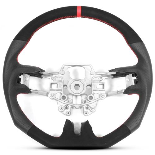 SVE Mustang X550 Steering Wheel - Red Stripe (15-17)