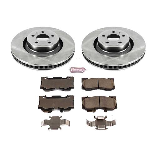 2015-2023 Mustang PowerStop OE Rotor & Pad Kit - 14" Front & 13" Rear