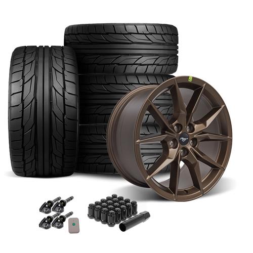 Ford Performance Mustang Dark Horse Wheel & Nitto Tire Kit - 19x9