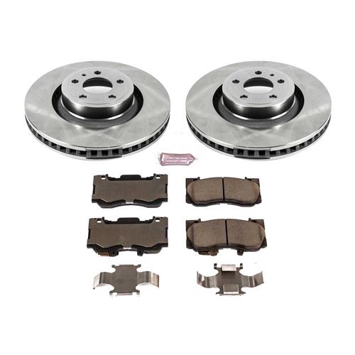 2015-2023 Mustang PowerStop OE Rotor & Pad Kit - Front - 14"