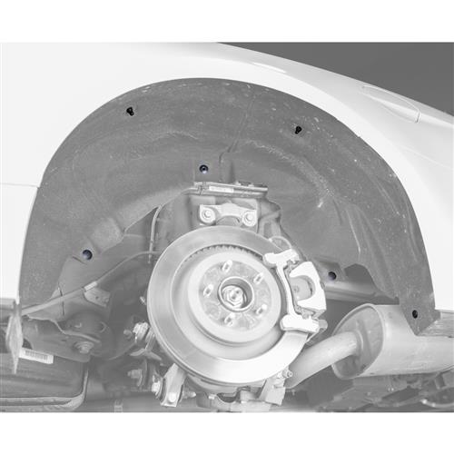 Ford Mustang Rear Splash Shield Master Hardware Kit (1523)