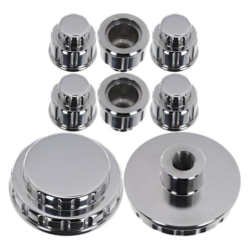 UPR Mustang Strut Tower Cap Covers - Polished (15-25) 1131-16