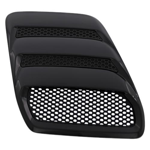 2018-2023 Mustang Hood Louvers - Gloss Black
