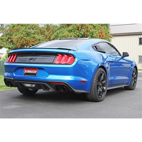Flowmaster Mustang Outlaw Axle Back Exhaust w/ Active Exhaust Black