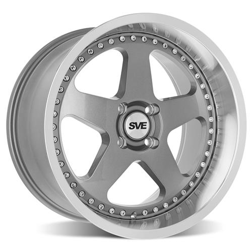 SVE Saleen SC Style 18x8.5/10 Wheel & Tire Kit Add iconic Saleen stylin...