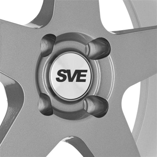 SVE Fox Body Saleen SC Style Wheel Kit - Gun Metal - 18x8.5 | 79-93 Mustang