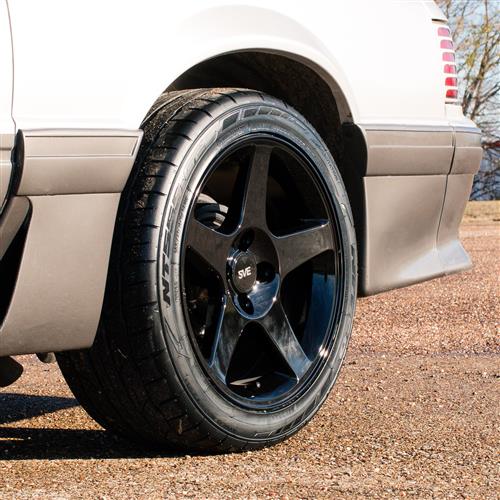 SVE Mustang 4 Lug 03 Cobra Wheel - 17x10 - Black (79-93)