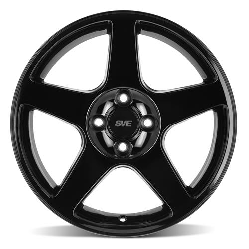1979-93 Mustang SVE 4 Lug 03 Cobra Wheel - 17x10  - Black