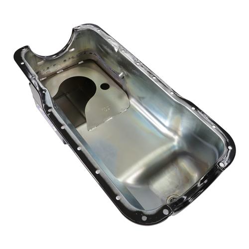 1979-95 Mustang Canton Street / Strip Deep Sump Oil Pan  - Black 5.8