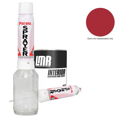 Fox Body Mustang Interior Paint System - Canyon Red (1 pint) | 84-86