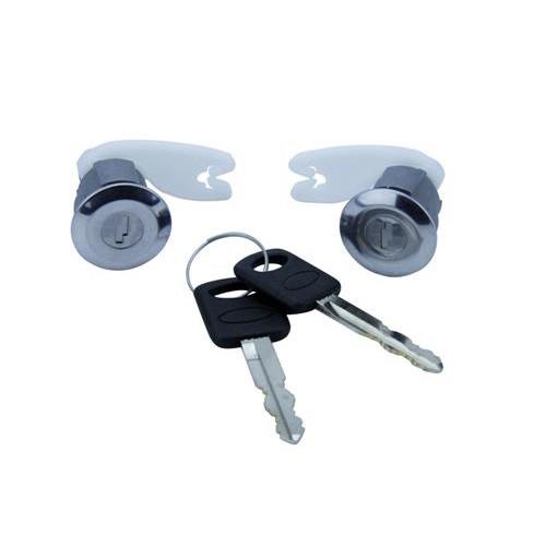 1992-1996 Bronco Lock & Key Set w/ Chrome Bezel