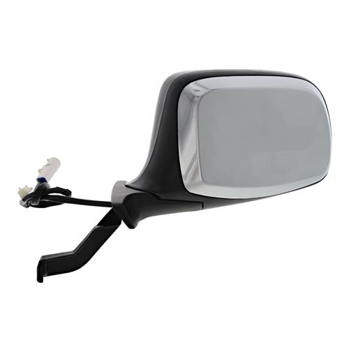 1992-1996 Bronco Power Door Mirror Assembly - LH - Chrome