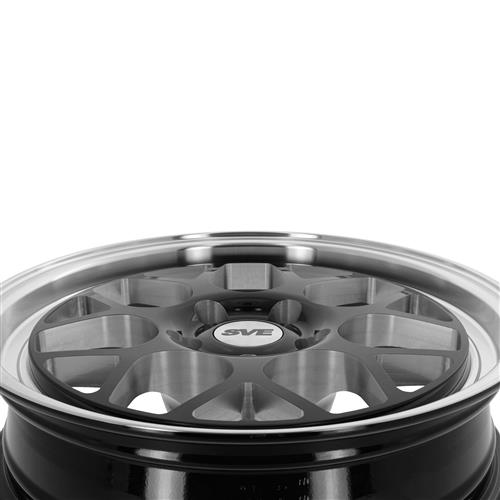 Mustang SVE Drag Comp Wheel - 17x4.5 - Gloss Black | 94-14