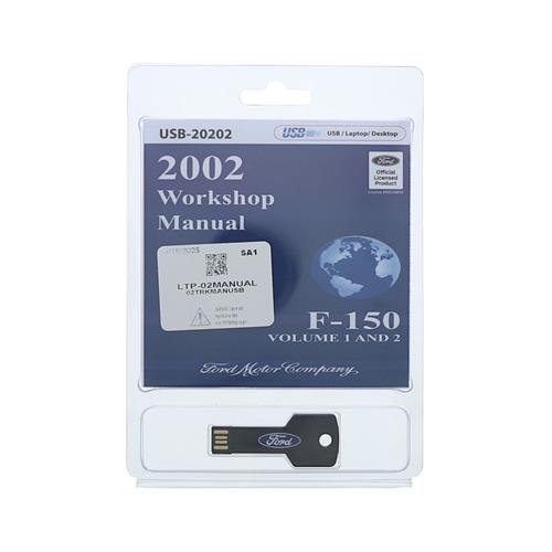 Ford F-150 Factory Repair Manual – 2007–2010 – USB Drive