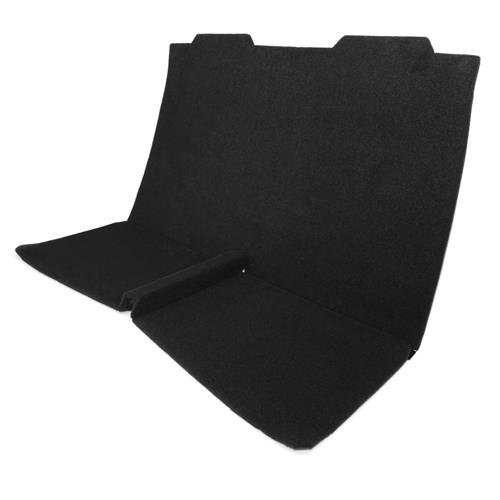 2005-10 Mustang Shrader Coupe Rear Seat Delete   - Black 