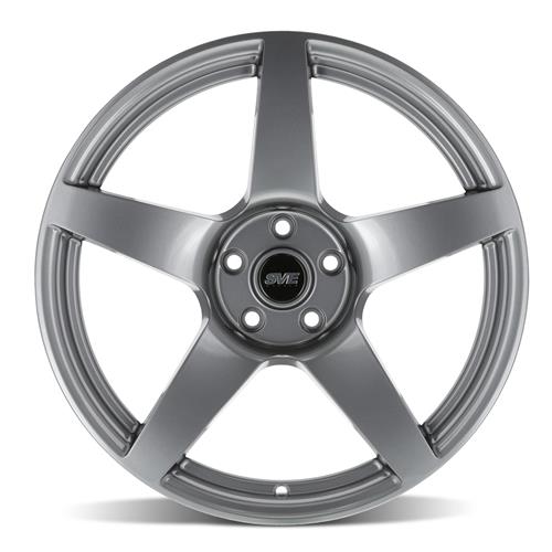 2005-14 Mustang SVE R355 Wheel & Nitto Tire Kit - 19x10 - Titanium Gray