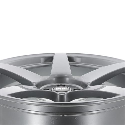 2005-14 Mustang SVE R355 Wheel & Nitto Tire Kit - 19x10 - Titanium Gray