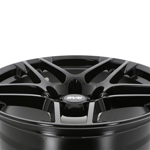 2005-14 Mustang SVE X500 Wheel & Nitto Tire Kit - 19x10/11  - Gloss Black