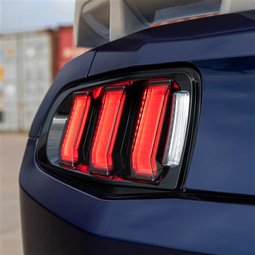 Mustang Morimoto XB Series LED S550 Style Tail Lights - Smoked | 10-12