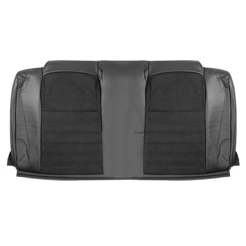 Katzkin Mustang GT/CS Style Leather/Suede Seat Upholstery Black (11