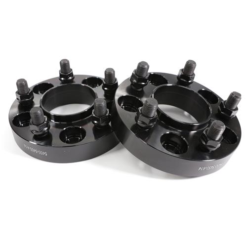 2 Wheel Spacers 5x114.3 Hub Centric 20mm Black Fits Ford Mustang 2015-2019