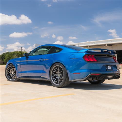 2015-23 Mustang Downforce Wheel & Nitto Tire Kit  - 20x8.5/10 - Gloss Graphite