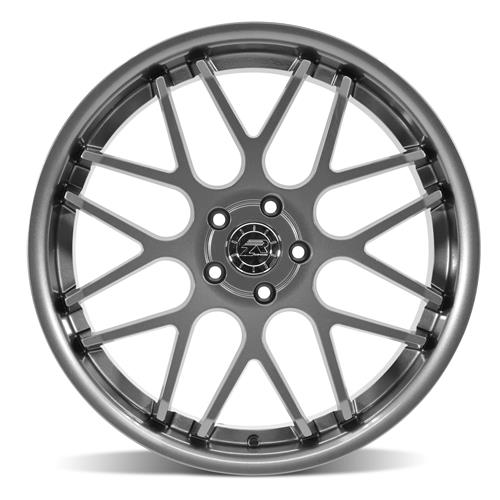 2015-23 Mustang Downforce Wheel & Nitto Tire Kit  - 20x8.5/10 - Gloss Graphite
