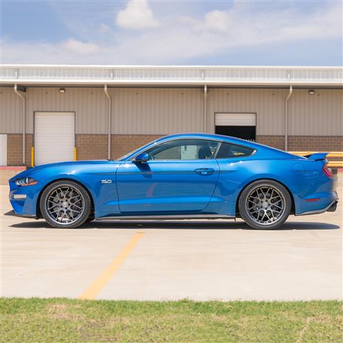 2015-23 Mustang Downforce Wheel & Nitto Tire Kit  - 20x8.5/10 - Gloss Graphite