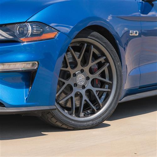 2015-22 Mustang Downforce Wheel Kit - 20x8.5/10  - Gloss Graphite