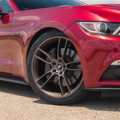 SVE Mustang GT7 Wheel & Tire Kit 20x10/11 Bronze Metallic NT05