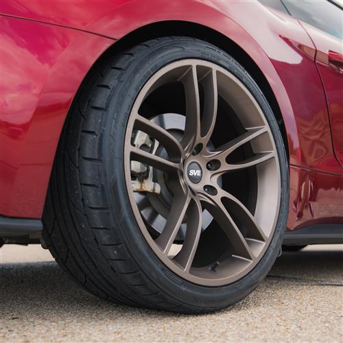 SVE Mustang GT7 Wheel & Tire Kit 20x10/11 Bronze Metallic NT05
