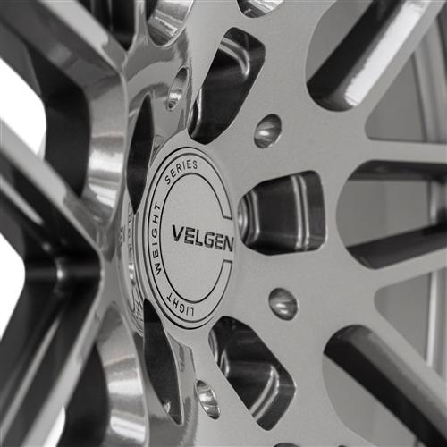 2015-2022 Mustang Velgen VF9 Wheel & MT Tire Kit - 20x10/11 - Gloss Gunmetal