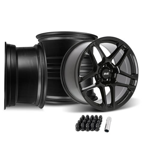 2015-24 Mustang SVE X500 Wheel Kit - 19x10  - Gloss Black