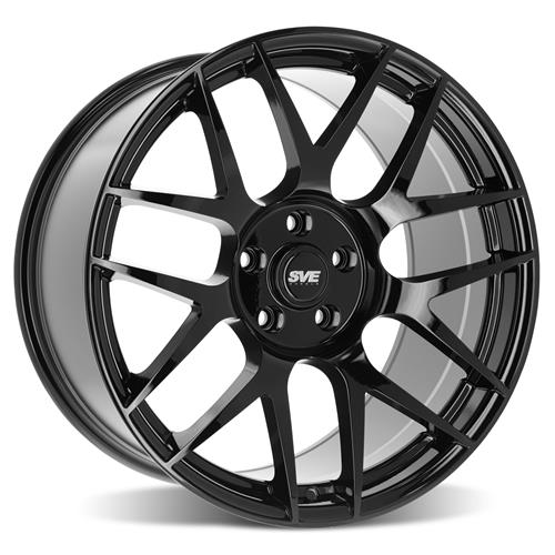 2015-23 Mustang SVE R357 Wheel & Nitto Tire Kit - 19x10 - Gloss Black