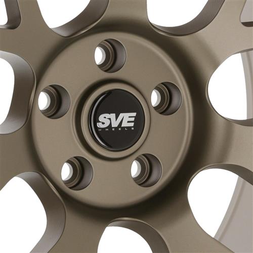 2015-23 Mustang SVE R357 Wheel & Nitto Tire Kit - 19x10 - Satin Bronze