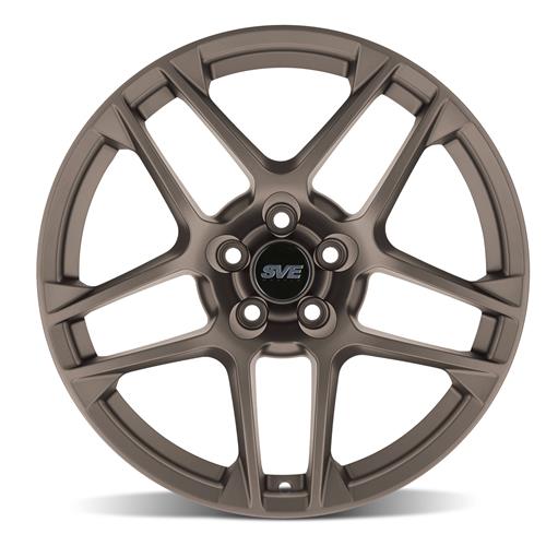 SVE Mustang X500 Wheel & Tire Kit 19x10 Satin Bronze (1520) Ohtsu FP8000