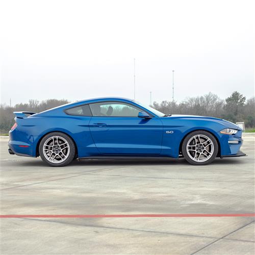 2015-23 Mustang SVE X500 Wheel & Nitto NT05 Tire Kit - 19x10/11 - Gloss Silver
