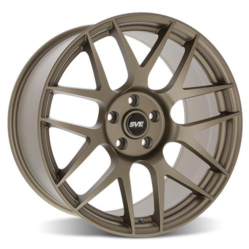 2015-23 Mustang SVE R357 Wheel & Nitto NT05 Tire Kit - 19x10/11 - Satin Bronze