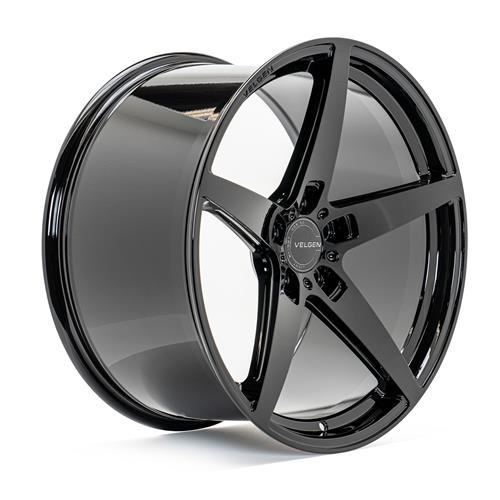 2015-2022 Mustang Velgen Classic5 V2 Wheel & Nitto Tire Kit - 20x10/11 - Gloss Black