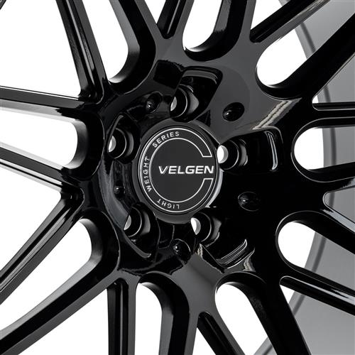2015-2022 Mustang Velgen VF9 Wheel & Nitto Tire Kit - 20x10/11 - Gloss Black