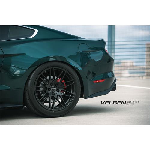 2015-2021 Mustang Velgen VF9 Wheel & MT Tire Kit - 20x10/11 - Satin Black