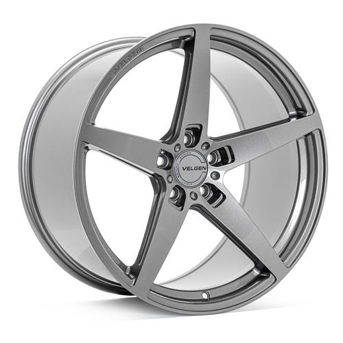 2015-2021 Mustang Velgen Classic5 V2 Wheel & MT Tire Kit - 20x10/11 - Gloss Gunmetal