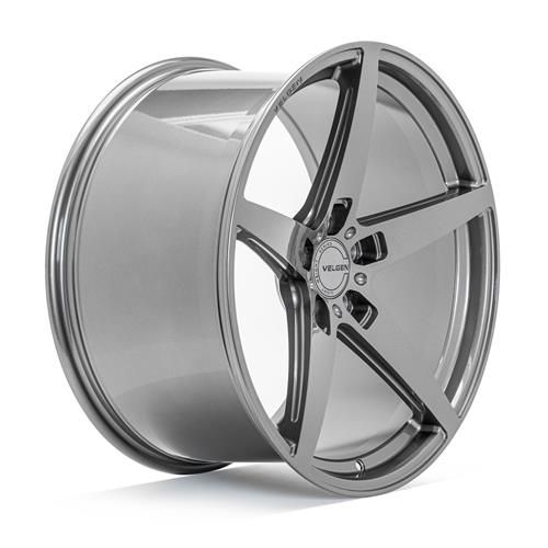2015-2021 Mustang Velgen Classic5 V2 Wheel & Nitto Tire Kit - 20x10/11 - Gloss Gunmetal