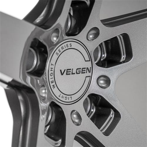 2015-2022 Mustang Velgen Classic5 V2 Wheel & MT Tire Kit - 20x10/11 - Gloss Gunmetal