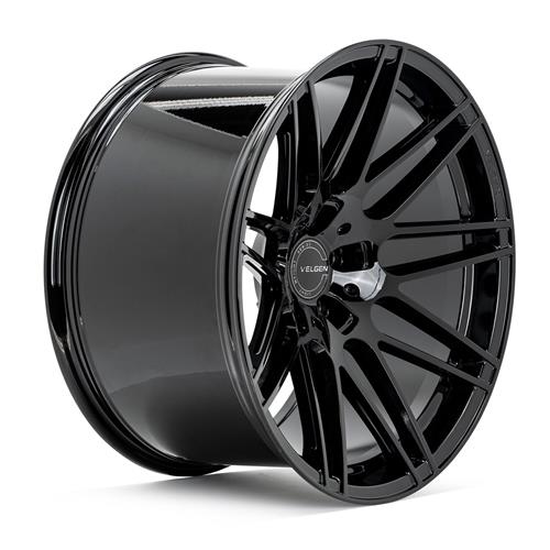 2015-2022 Mustang Velgen VF9 Wheel & MT Tire Kit - 20x10/11 - Gloss Black