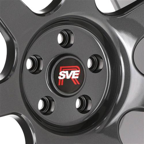 2024 Mustang SVE R350 Wheel & Firestone Tire Kit - 19x10/11 - Liquid Graphite