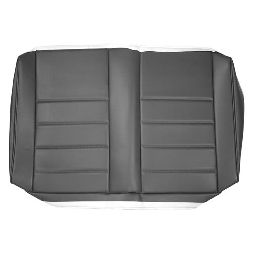 1985-86 Mustang TMI Sport Seat Vinyl Upholstery Kit  - Charcoal Gray Convertible